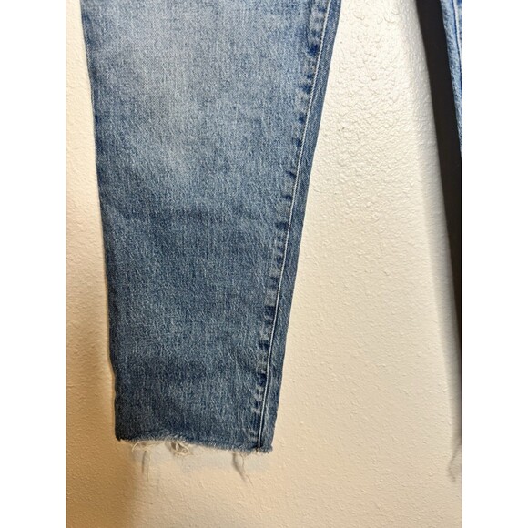 Madewell The Perfect Vintage Jeans Size 30 High Rise Medium Wash Raw Hem - Picture 3 of 14